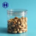 Transparent Airtight Plastic Cans Peanuts Wide Mouth Pet Round Ring Pull Eoe