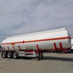 3 Axle 42000 45000 Liters Aluminum Carbon Steel Oil Tanker Fuel Tank Semi