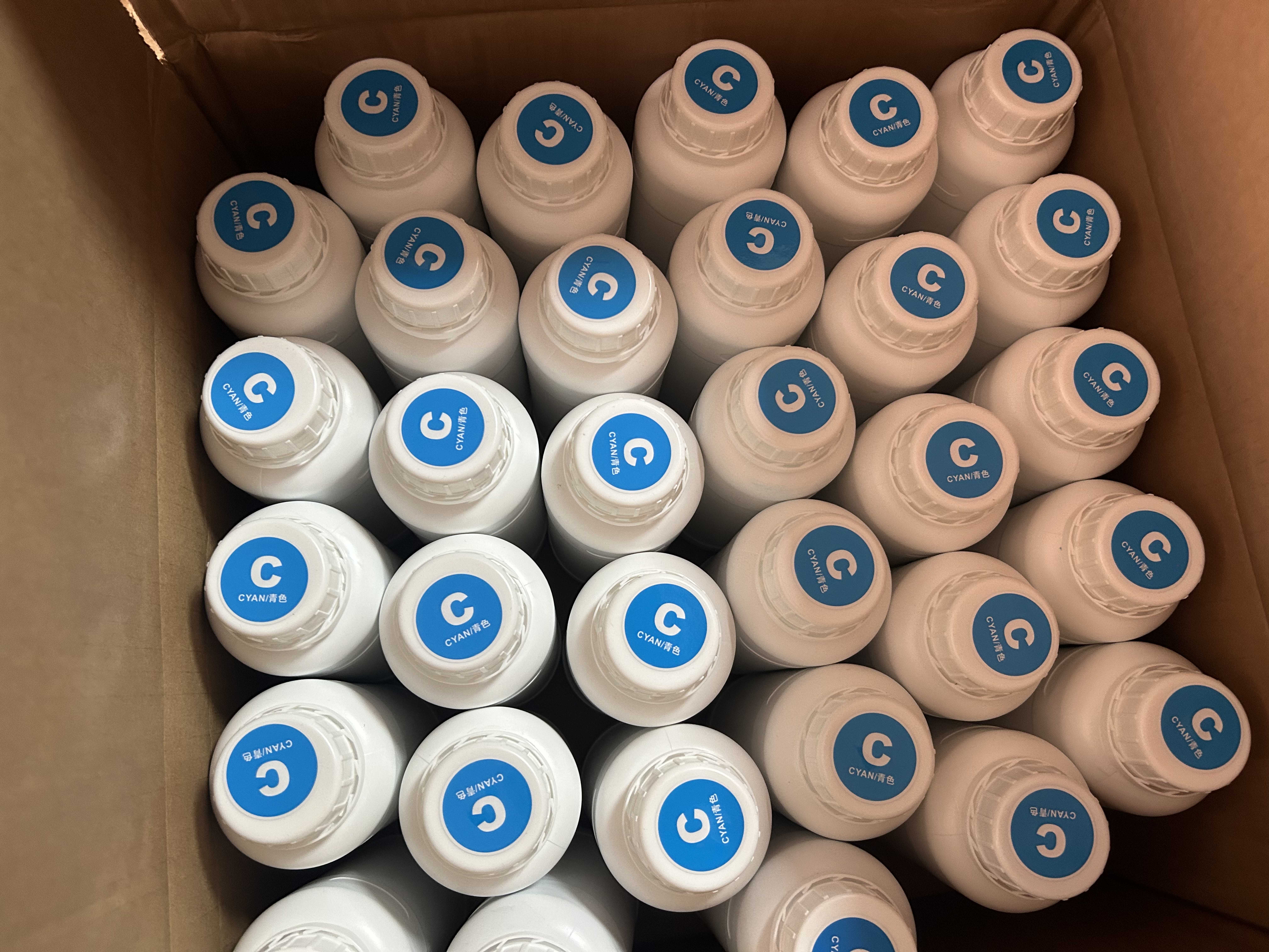 500ml 1000ml Dtf Adhesive Ink For L1800 XP600 DX5 DX7 DX11 I3200 4720 Print Head Pet Film Ink