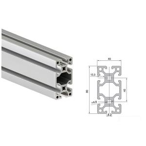 Quality 4080 Industrial Alu Profiles Mill Finished Aluminum Extrusion Linear Rail wholesale