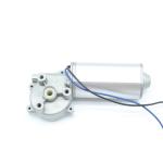 Low Noise 24V DC Worm Gear Motor With Gearbox 1:21 428Rpm 1.5A
