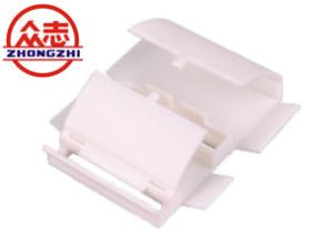 Quality Custom PBT Automotive Plastic Parts / White Wire Harness Protector wholesale