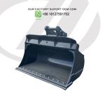 Double Cutting Edges Excavator Tilting Bucket For CAT320D , Tilting Ditch Bucket