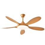 Led Ceiling Fan 5 ABS Blades Silent Motor LED Lighting Smart Ceiling Fan With