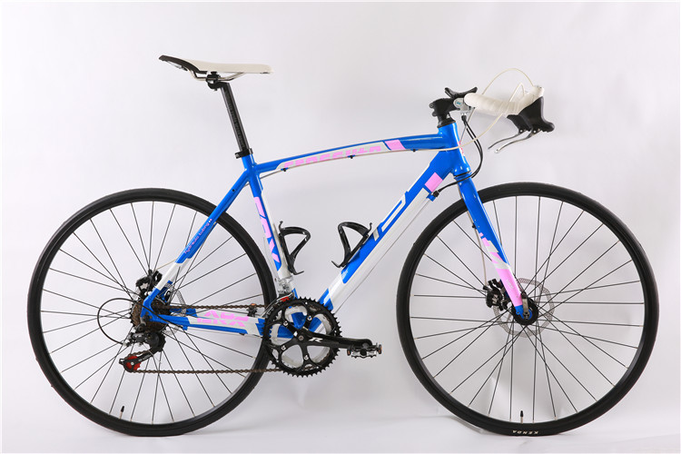 Yellow colorful 6061 aluminium alloy 700C size racing bike/bicycle/bicicle made in China