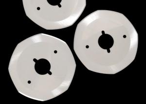 Quality Octagonal Ceramic Circular Blade 68 HRC 0.01mm For Slitting Machine wholesale