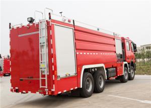 Quality Rear Mounted HALE Pump 6000L/min 6X6 Drive Airport Fire Truck with Imported Chassis wholesale