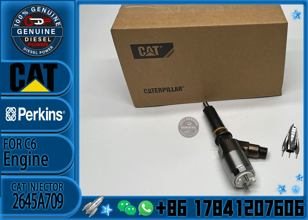 New Diesel Fuel Injectors nozzles 321-0990 2645A743 10R-7668 2645A705 2645A709 injector for Caterpillar C6.6 Perkins 110