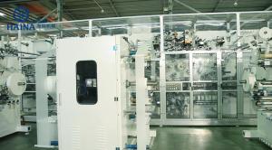 Quality ISO9001 90 Tons 600PPM Diaper Manufacturing Machine wholesale