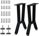 16in Mid Century Modern Metal Table Legs 1000LBS Load Weight