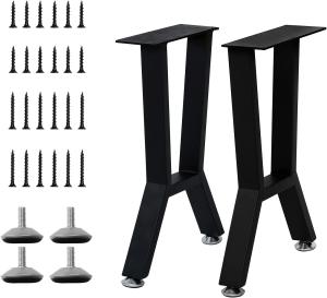 Quality 16in Mid Century Modern Metal Table Legs 1000LBS Load Weight wholesale