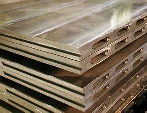 Quality 4x8ft Carbon Steel Hot Press Plates Steam Platen Electrically Heated wholesale