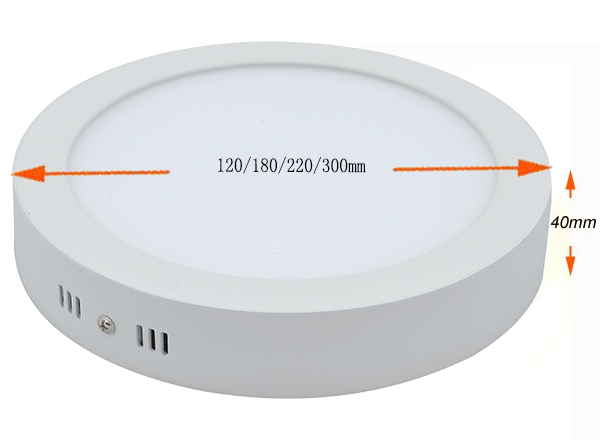 4 inch 5W Recessed Round Led Ceiling Lights, Surface Mounted LED Panel Light