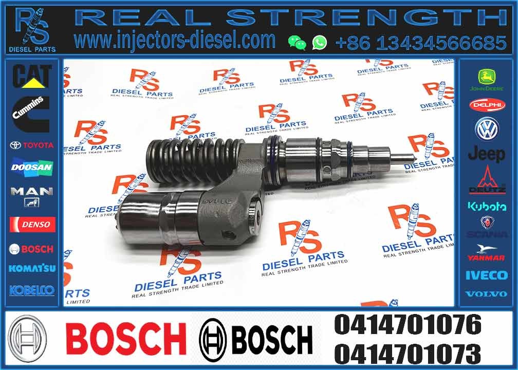 Excavator Injector 0414701050 1943972 0414701076 0414701077 for Diesel Engine Parts Nozzle Assembly