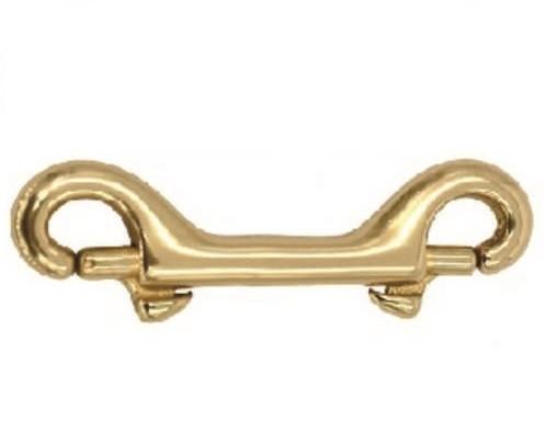 Solid Brass Double Ended Spring Bolt Snap with top quality factory direct sell