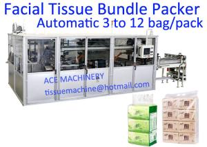 Quality 640mm 25 Bundle / Min Facial Tissue Paper Bundle Packing Machines wholesale