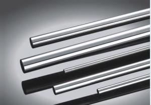 China Round Customized Steel Tie Rod , Hard Chrome Plated Metal Rod CK45, ST52 on sale