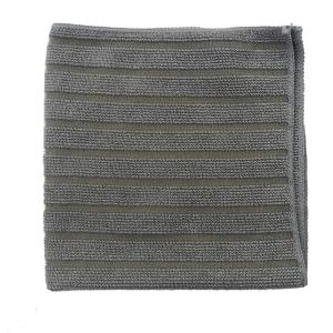 Quality Eight Grid Rigid Wire Microfiber Cleaning Cloth Warp Knitting Grey wholesale