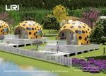 Glamping Geodesic Dome House Waterproof PVC Luxury Parent Child Style