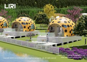 Quality Glamping Geodesic Dome House Waterproof PVC Luxury Parent Child Style wholesale