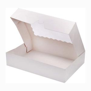 Quality Waterproof Oilproof Kraft Takeaway Food Boxes With Clear Window OEM/ODM wholesale
