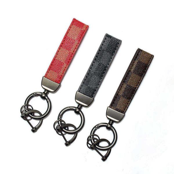 Cheap Personalized Embossed Leather Keychain Thermal Transfer Printing for sale