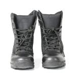 Leather Insulated Military Boots For Men Breathable High Top Non Slip Rubber