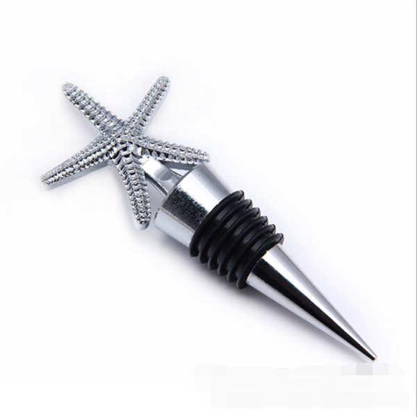 Die casting zinc alloy 3D animal wild bear wine accessories chrome plated wine