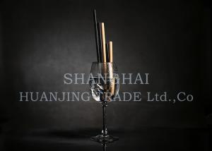 Quality Natural Craft Biodegradable Paper Drinking Straws 7.75'' Long 0.25'' Diameter wholesale