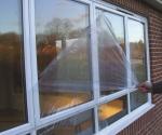 Easy Mask LLDPE 80g/25mm Sun Protection Glass Film Against Over Sprays
