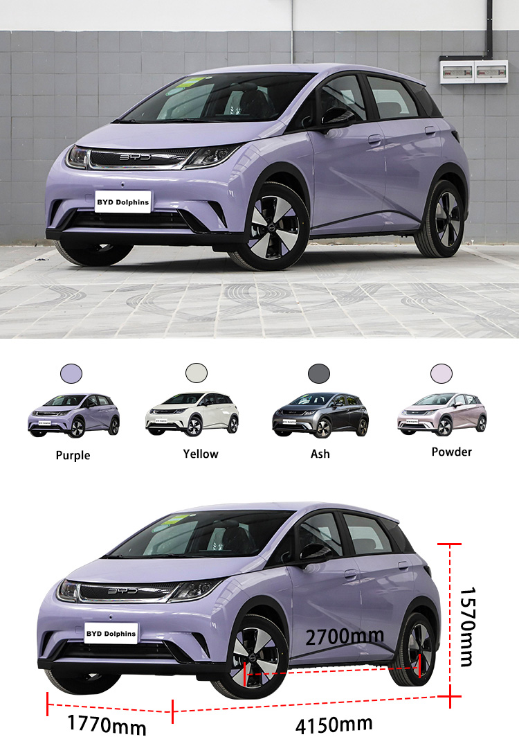 New Automobile Electric EV Cars Manufacturers BYD Dolphin Auto Vehicles