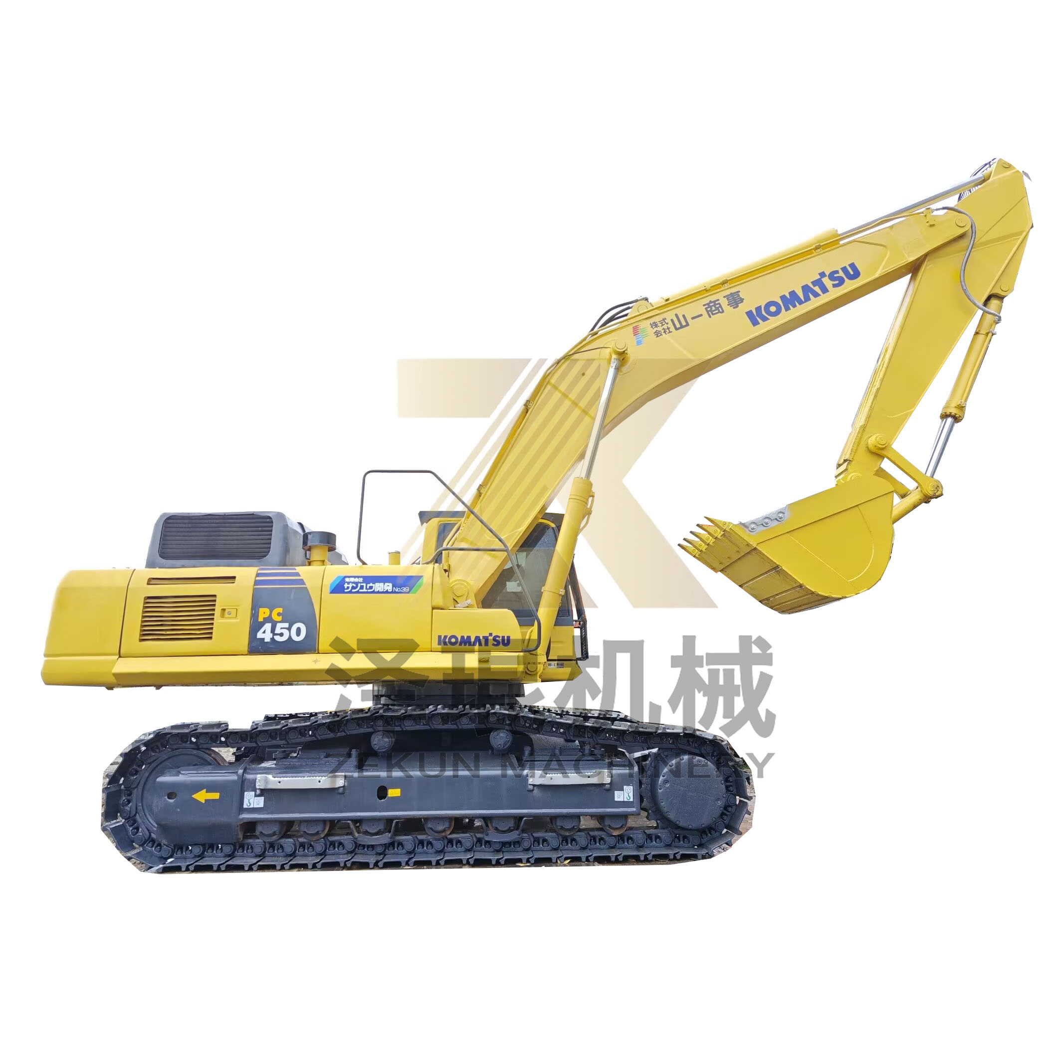 Used Komatsu PC450-8 Excavator with 2.1m3 Bucket Capacity In Shanghai