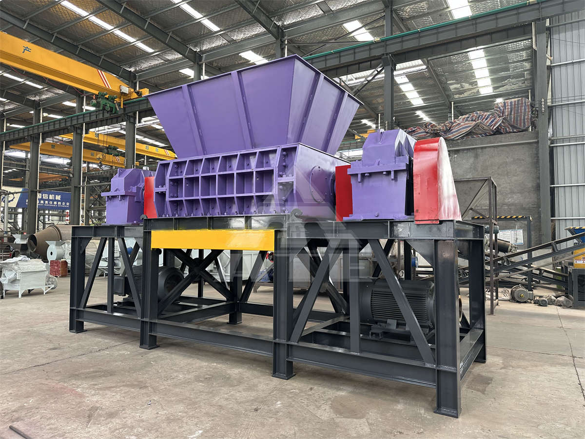 Iron Car Shell Shredder Waste Recycling Metal Barrel Shredder
