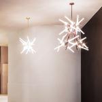 Black Gold Dining room Kitchen Living room farmhouse lighting Astral Agnes LED