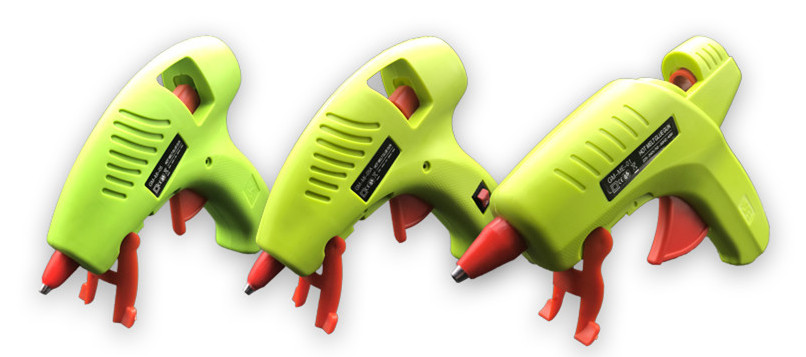 Electric Anti-drip Hot Melt Glue Gun Mini 7mm 11mm wtih Stands for kids Children hobbies DIY material tools UL ROHS PSE