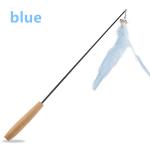 Retractable Wooden Handle Cat Petting Stick Interactive Pet Supplies Cat Toy