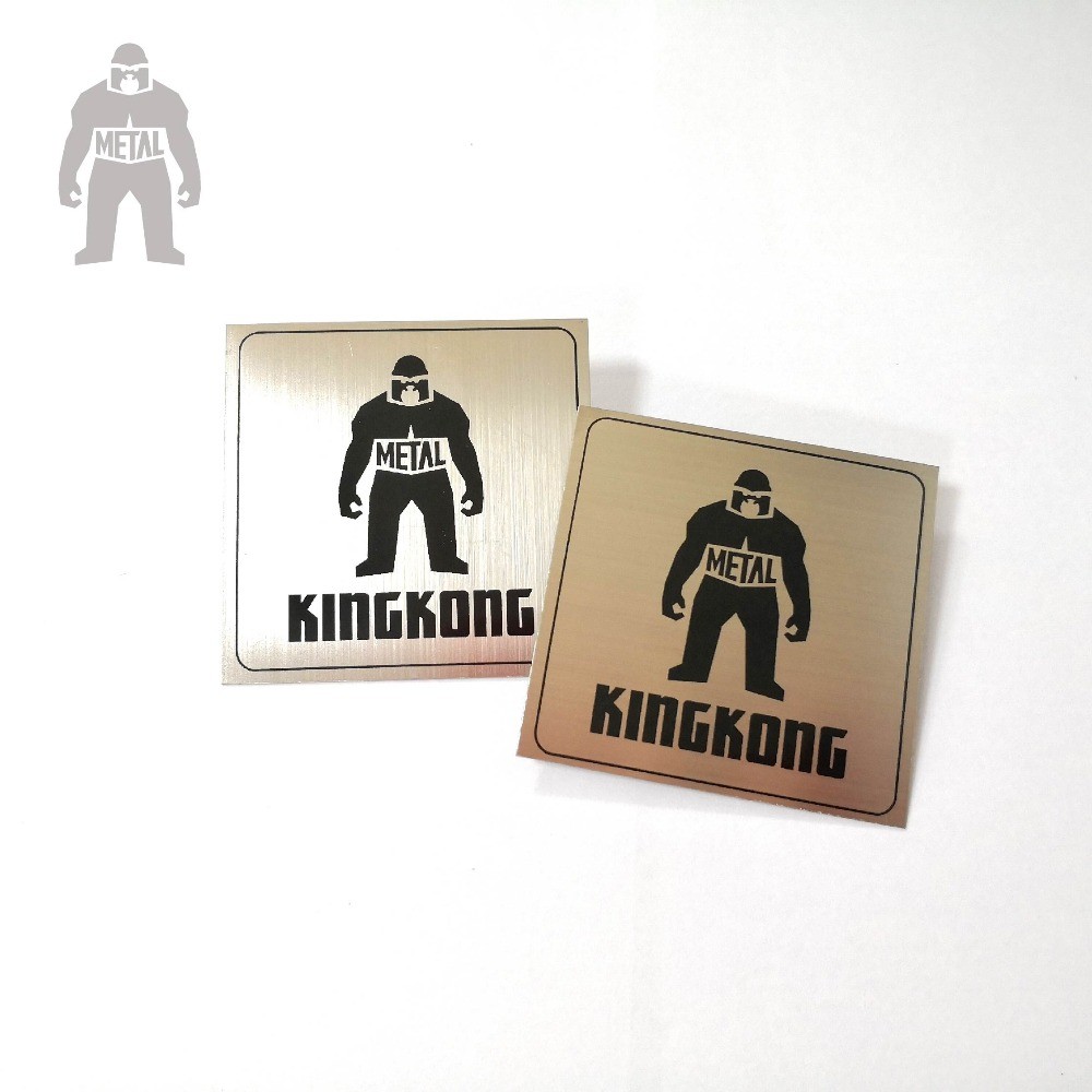 Engraved Plain Photo Stainless Steel Coasters By Brushed Finished Surface Colorful