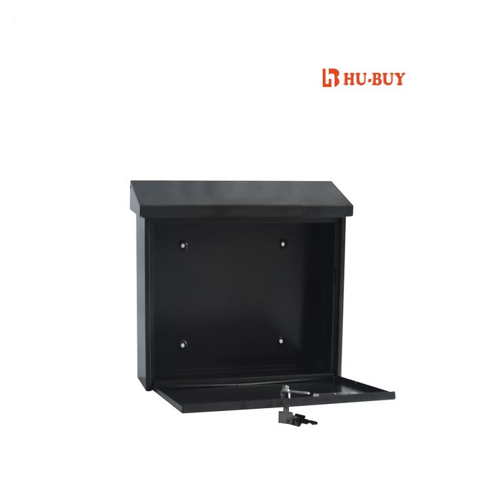 Galvanized Steel Waterproof Modern Wall Mounted Mailbox Rust Resistant