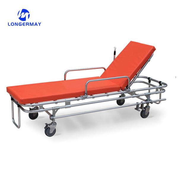 Factory Stainless Steel Adjustable Hospital Patient Transport Emergency