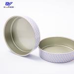 Cigarette Round Tin Containers D99x27mm 180ml Weed Packaging Can