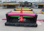 16x6m Crazy Tangled Up Adults Inflatable Obstacle Course For Outdoor Sports