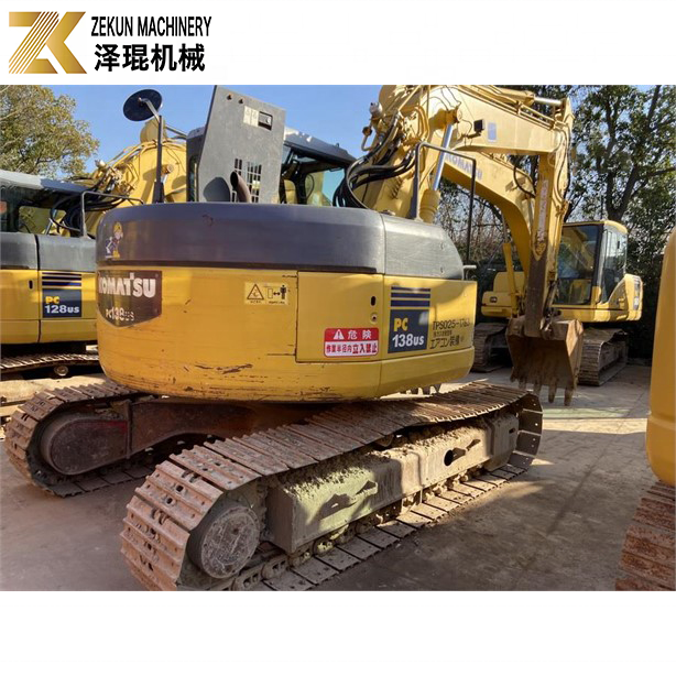 0.6m³ Bucket 13 Ton Komatsu PC138US-8 Excavator Japanese Secondhand