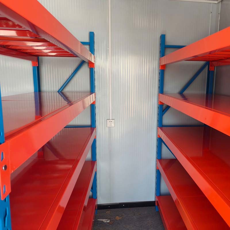 5 Shelves Customized And Adjustable Boltless Metal Shelving For Supermarket Needs
