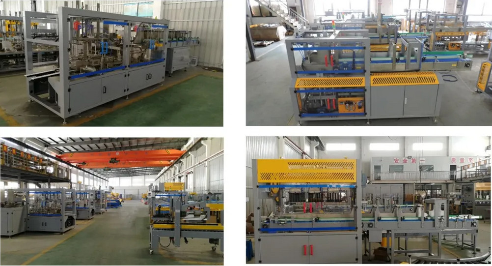 200W Vertical High Speed Automatic Box Case Erector Machine Manual Adjustment