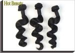Natural Wave Cambodian Virgin Hair Kinky Curl For Lady / Cambodian Hair Weave