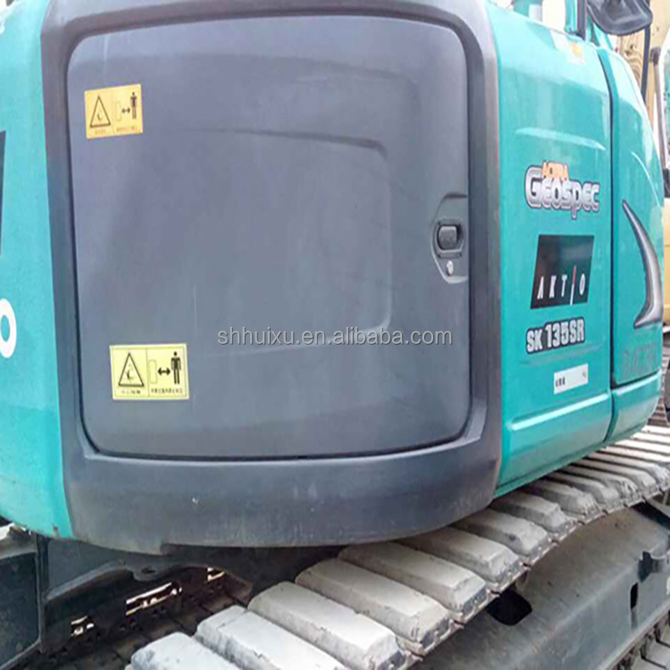 used excavator kubota135/second hand mini digging machine Kubota 135 low price on sale