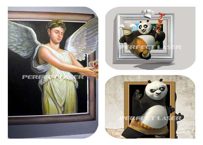 Foldable UV Vertical Wall Printer 3D Drawing Wall Printing Machine Factory