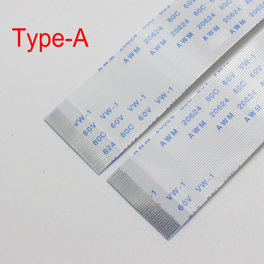 5P 10P 20P 30P FPC Ribbon Cable A B Flat Ribbon Cable 400MM-1000MM