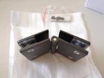 Stainless Steel Casting Bathroom Glass Door Hinge Erosion Resistant