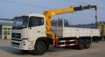 White Special Purpose Trucks DFD1250A9 Truck Mounted Crane With Cummins C245
